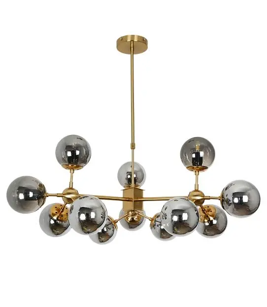Подвесная люстра на штанге Lumina Deco LDP 160-12 MD Подвесная люстра на штанге Lumina Deco LDP 160-12 MD