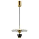 светильник подвесной, LED, 2x3+5W, 3000K Wertmark WE471.02.366 EBBO