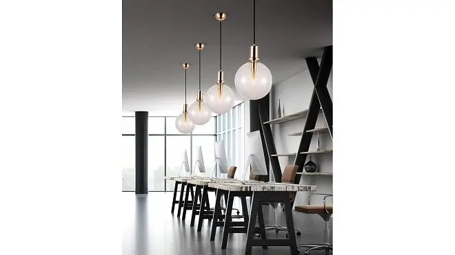 Подвесной светильник Lumina Deco LDP 1212-250 TR+GD Dorito Подвесной светильник Lumina Deco LDP 1212-250 TR+GD Dorito