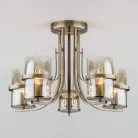 Потолочная люстра Eurosvet 60085/5 античная бронза a043711 Coppa