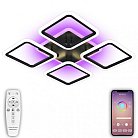 Потолочная люстра Natali Kovaltseva HIGH-TECH LED LAMPS 82004 BLACK