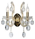 Бра Crystal Lux HOLLYWOOD AP2 GOLD 2011/402