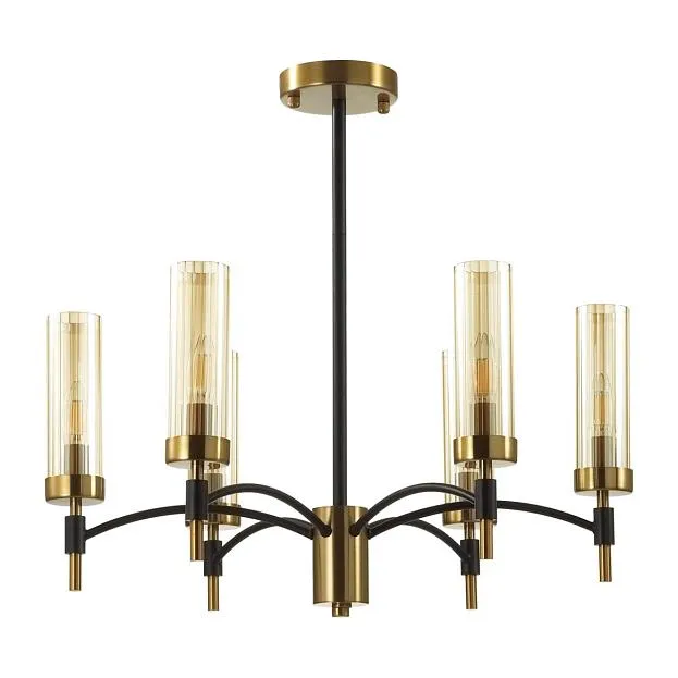 Люстра потолочная E14 6*40W 220V Lumion 6538/6C SHARON