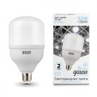 Лампа Gauss 63233 E27 32W 6500K матовая