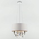 Подвесная люстра Eurosvet 10122/6 хром/прозрачный хрусталь Strotskis Smart (10106/6) a054108 Amantea