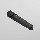 Прямой коннектор питания Maytoni TRA034PC-42B черный Accessories for tracks Exility
