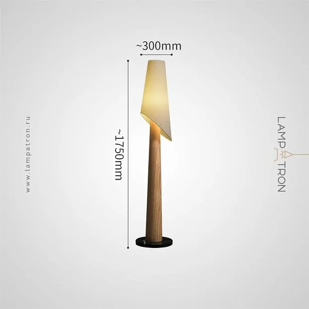Торшер VALE Цвет светлое дерево Lampatron vale-lightwood 9033-25702 Торшер VALE Цвет светлое дерево Lampatron vale-lightwood 9033-25702