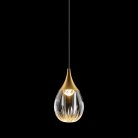 Подвесной светильник Delight Collection MD24001004-1A gold/clear Stilla