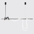 Подвесной светильник Delight Collection 7242P/L1200 black/white