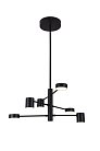 Люстра на штанге Moderli V2740-6CL Lewes 6*LED*5W