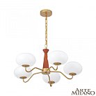 Люстра с плафонами шар 310166/D680/5 BS/WD Arte Milano AM