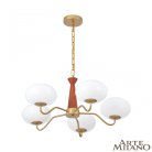 Люстра с плафонами шар 310166/D680/5 BS/WD Arte Milano AM
