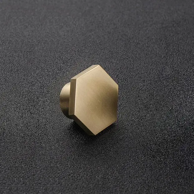 Ручка-кнопка Delight Collection HK005 brass HK005