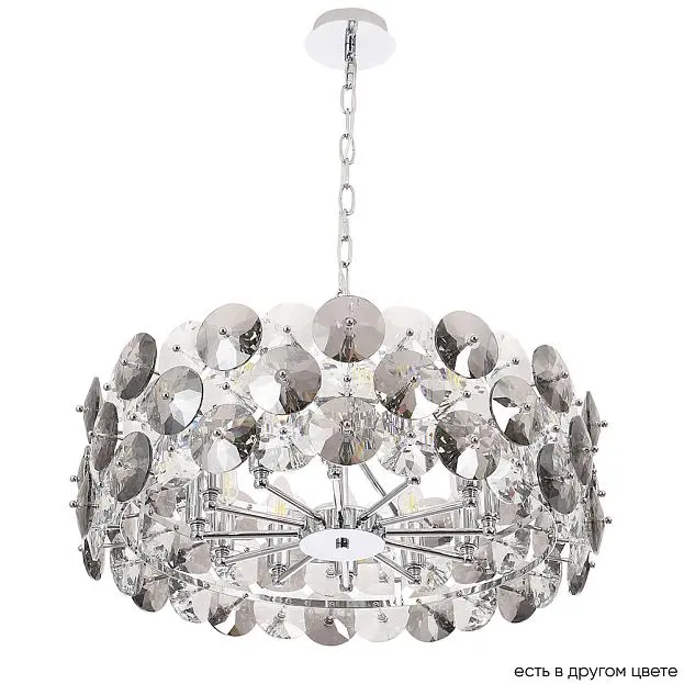 Подвесная люстра Crystal Lux SP12 CHROME Подвесная люстра Crystal Lux SP12 CHROME