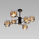 Потолочная люстра Eurosvet 70127/6 черный/дымчатый Arcada a060652
