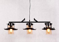 Подвесной светильник Lumina Deco LDP 11328-3 PR BK Capri