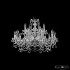 Люстра хрустальная Bohemia 1411/10+5/240 Ni Balls