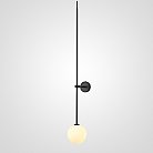 Настенный Светильник Lines Ball 100 Black 140827-26 ImperiumLoft