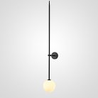 Настенный Светильник Lines Ball 100 Black 140827-26 ImperiumLoft