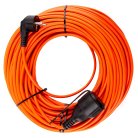 Удлинитель-шнур 1-местный ПВС с/з 3*15мм2 IP54 30м 16А серия Standart Stekker 50345 STD08-31-30