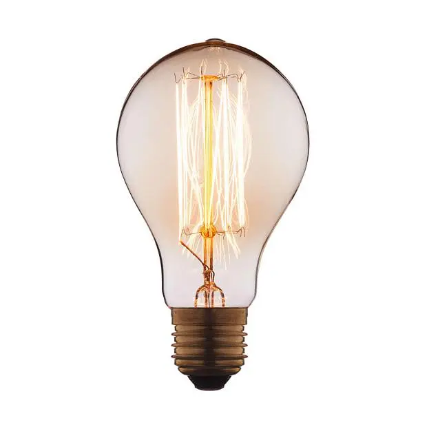 Лампа накаливания Loft It 7560-SC E27 60W груша прозрачная Edison Bulb Лампа накаливания Loft It 7560-SC E27 60W груша прозрачная Edison Bulb