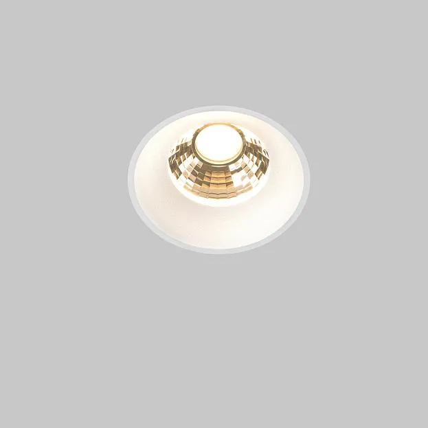 Встраиваемый светильник Technical Maytoni DL058-12W2.7K-TRS-W Round