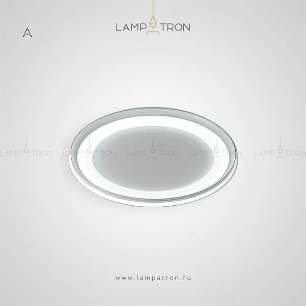 Потолочный светильник GARB Тип А. Размер S. Цвет Белый. Трехцветный свет Lampatron 4164-10401 Потолочный светильник GARB Тип А. Размер S. Цвет Белый. Трехцветный свет Lampatron 4164-10401