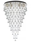 Подвесная хрустальная люстра Arti Lampadari Flusso H 1.4.80.615 N