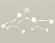 Люстра на штанге Ambrella light XB9059250/8 SWH/FR/CL