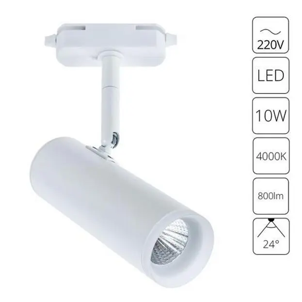 Трековый светильник Arte Lamp A6813PL-1WH Hubble Трековый светильник Arte Lamp A6813PL-1WH Hubble