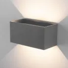 Уличный настенный светильник Elektrostandard 35137/W серый WINNER DOUBLE LED IP54 a057135