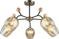 Потолочная люстра Reluce 02009-0.3-05 AB+BK