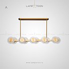 Реечный, рядный светильник TRACY LONG Размер A Lampatron tracy-long-a 3669-9061