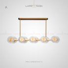 Реечный, рядный светильник TRACY LONG Размер A Lampatron tracy-long-a 3669-9061