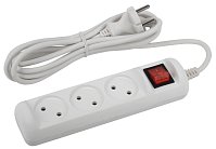 Розеточные блоки, удлинители ЭРА U-3s-3m-2x1