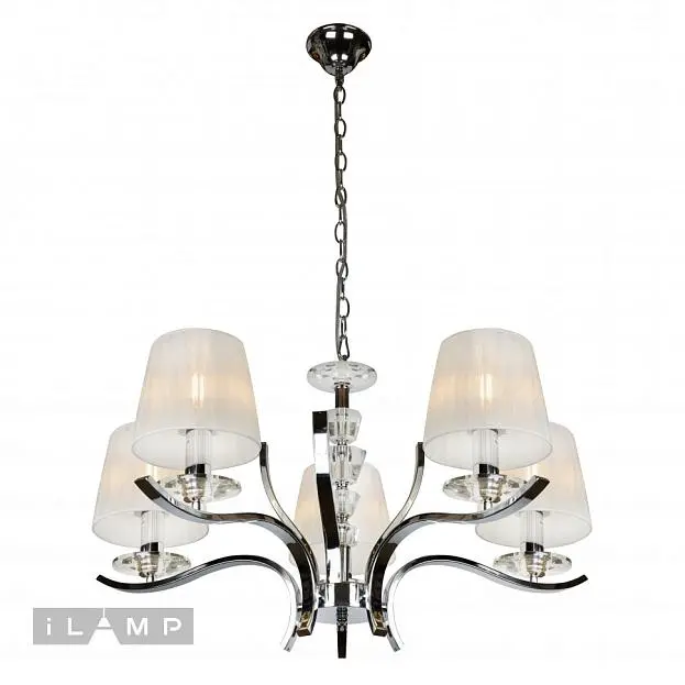 Подвесная люстра iLamp Omega RM5231/5CR Подвесная люстра iLamp Omega RM5231/5CR