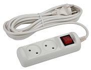 Розеточные блоки, удлинители ЭРА U-2s-3m-2x1