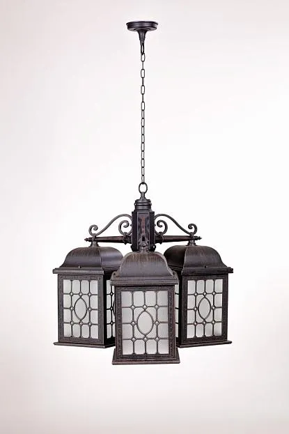 Уличный светильник подвесной Oasis Light 64870L/3 Bl LONDON L Уличный светильник подвесной Oasis Light 64870L/3 Bl LONDON L