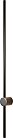 Бра NEWPORT 15102/A black glossy