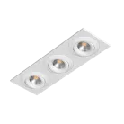 Встраиваемый поворотный светильник под сменную лампу Ledron AO1501005 SQ3 White