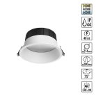 Светильник встраиваемый с переключателем цв. температуры IP44 LED 40W 220-240V 3000К\4000К\6000К Novotech 359559 CLARA