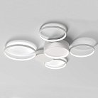 Потолочная Люстра В Виде Колец Twine 5 Rings White ImperiumLoft 204615-26