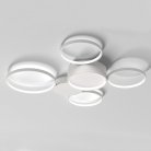 Потолочная Люстра В Виде Колец Twine 5 Rings White ImperiumLoft 204615-26
