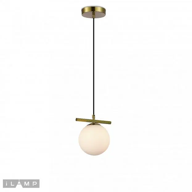 Светильник подвесной iLamp 2134-1 BR Golden Светильник подвесной iLamp 2134-1 BR Golden