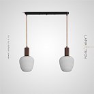 Готовая комбинация светильников DAGFIN DUO Цвет Черный Lampatron 7417-20511
