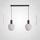 Готовая комбинация светильников DAGFIN DUO Цвет Черный Lampatron 7417-20511