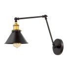 Бра Lumina Deco LDW B005-2 BK Gubi