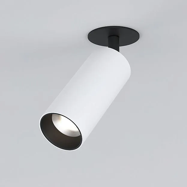 Встраиваемый светильник Elektrostandard 25052/LED белый/черный Diffe a058173