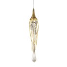 Подвесной светильник Delight Collection P68009S-1G gold Goddess Tears
