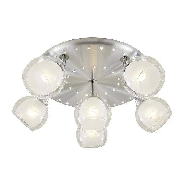 Люстра Citilux CL158162 Самба+LED Самба Хром Люстра Citilux CL158162 Самба+LED Самба Хром